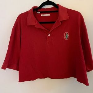 Stanford Cropped Polo